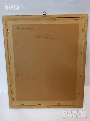 Оригинален цветен офорт на  Лудвиг Бюргел, австрийски художник и график, 1901-1980 , снимка 6 - Антикварни и старинни предмети - 47853657