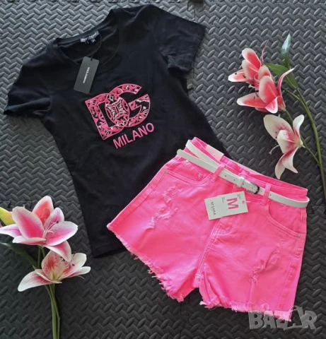 Дамски комплект dolce gabbana, снимка 2 - Спортни екипи - 51147699