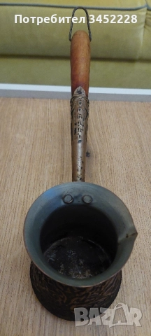 джезве медно за ценители , снимка 3 - Антикварни и старинни предмети - 52426431