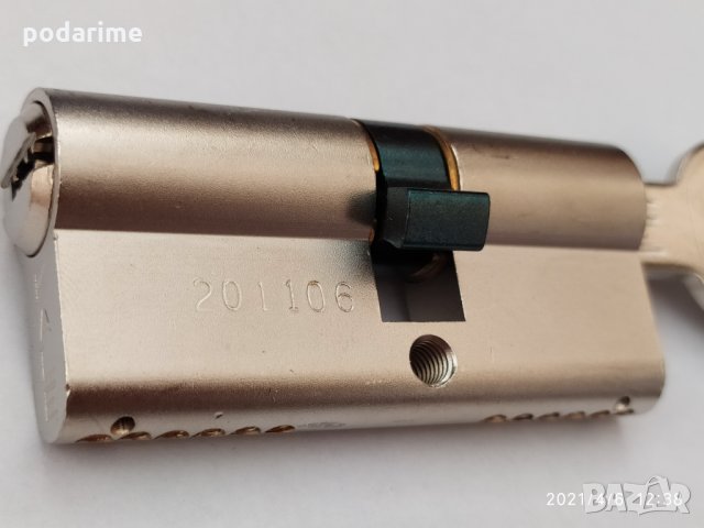 Патрон Кale/Кале, 31/37 мм, ДИН палец, 3 ямкови ключа, снимка 5 - Входни врати - 32446953