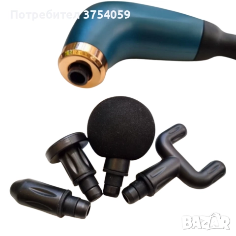 Професионален уред за възстановяване и релакс на тялото Fascial Gun Massage, снимка 4 - Масажори - 52375817