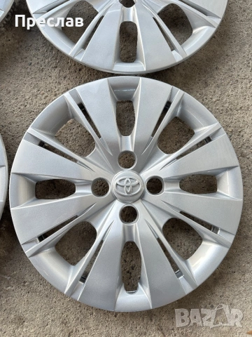 4 броя оригинални тасове за Toyota Yaris, Aygo 15, снимка 2 - Аксесоари и консумативи - 53116642