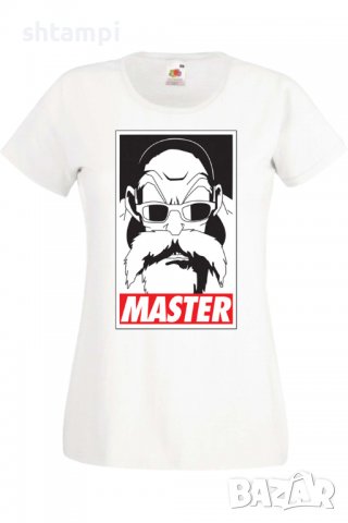 Дамска тениска Dragon Ball Z Master Roshi 01,Анимация,игра,Празник,Повод., снимка 3 - Тениски - 37945782