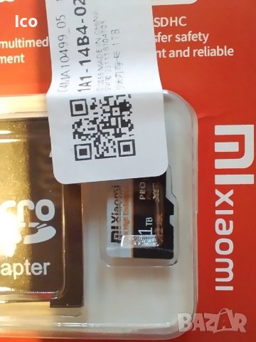 Original Xiaomi карта памет 1tb =1000gb micro sd, снимка 2 - Резервни части за телефони - 43559002