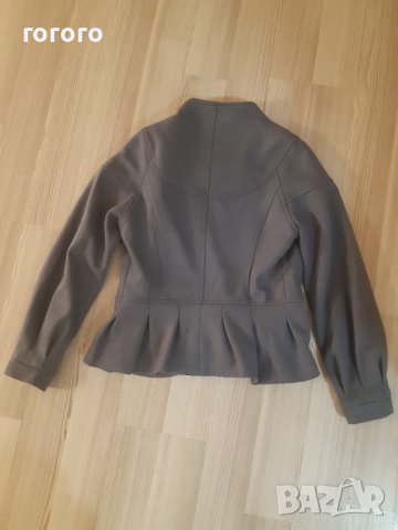 Сиво палтенце С размер, снимка 2 - Палта, манта - 39226636