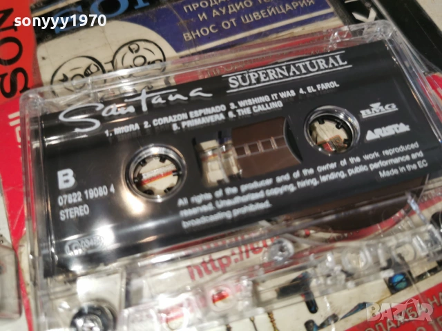 SANTANA-ORIGINAL TAPE 1002261623, снимка 7 - Аудио касети - 53430244
