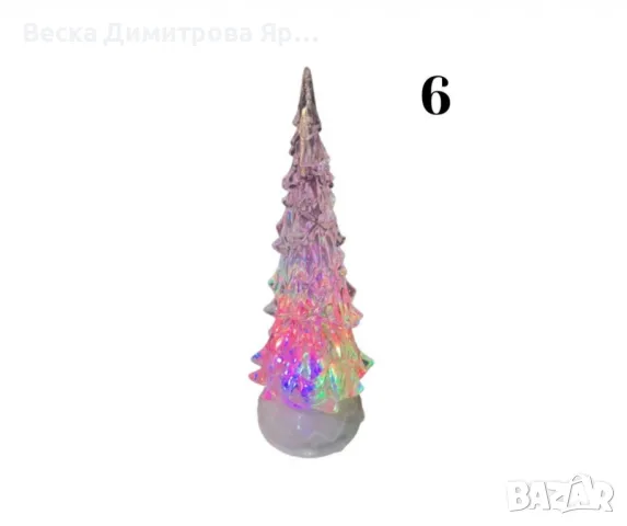 Светеща Коледна елха – перфектната празнична декорация в 8 уникални варианта, снимка 10 - Декорация за дома - 47527212