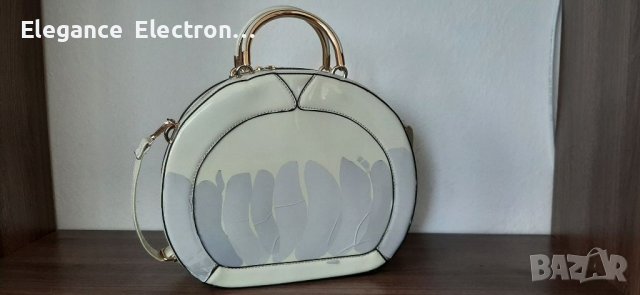 Стилна Дамска Чанта 27.5см/25см(Жълто) 