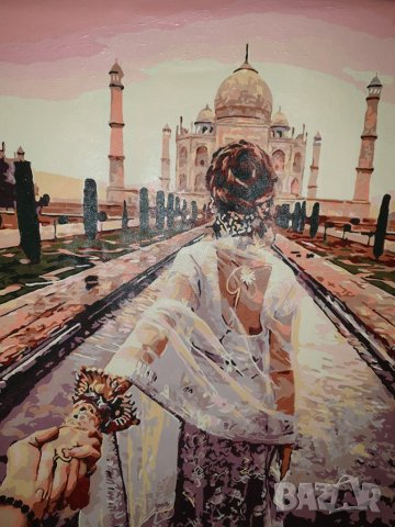 Нова картина рисувана акрил, снимка 2 - Картини - 26665458