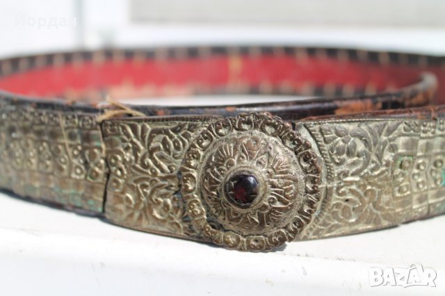 Възрожденски сребърен колан, снимка 2 - Антикварни и старинни предмети - 32396320