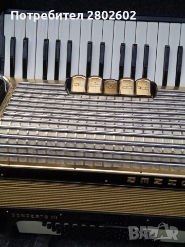Продавам акордеон Хонер Hohner 72  баса, снимка 3 - Акордеони - 36621244