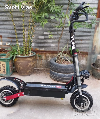 БАРТЕР 85 КМ/Ч  ПРОБЕГ 100КМ ОГРОМНА 6000W Електрическа тротинетка Duotts D88, снимка 7 - Скейтборд, ховърборд, уейвборд - 52398853