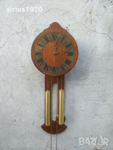 Холандски дървен стенен часовник