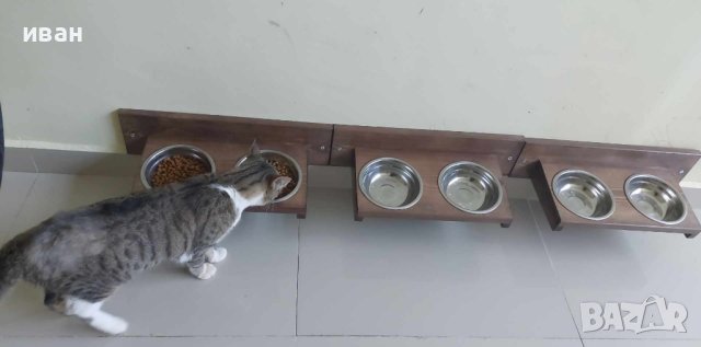 Поставка за храна/вода на стена, снимка 6 - За кучета - 42967548