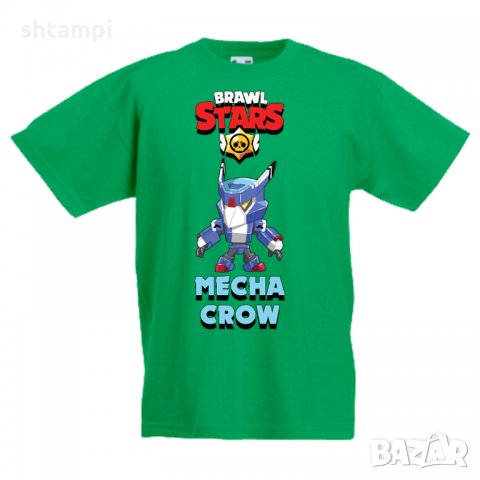Детска тениска Mecha Crow Brawl Stars, снимка 7 - Детски тениски и потници - 32921107