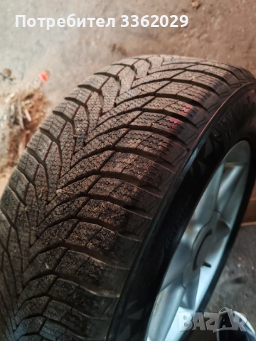Алум.джанти R16 5х114"3 с мн.добри зимни гуми, снимка 2 - Гуми и джанти - 52925756