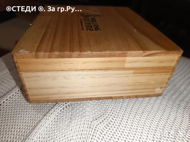 Дървена кутия Rolling Supreme, снимка 4 - Декорация за дома - 48838593