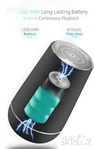 Безжична преносима Bluetooth тонколона Betron Y5, снимка 8 - Bluetooth тонколони - 43118352