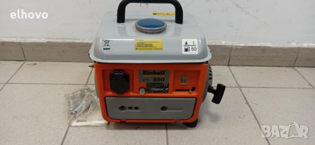 Бензинов монофазен агрегат за ток Einhel STE 850 W, снимка 6 - Генератори - 32640062