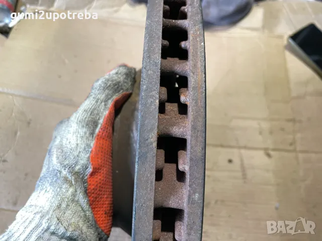 Преден Диск 350мм/34мм Porsche Cayenne 3.0D 92A/EG22/2012, снимка 3 - Части - 49680647