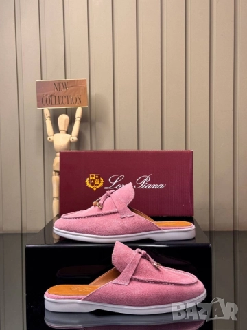 мокасини/ чехли  от естествен велур loro piana , снимка 9 - Дамски ежедневни обувки - 51641821
