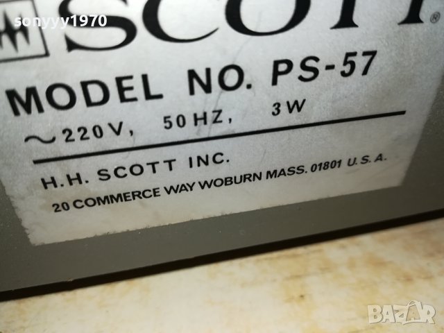 SCOTT USA-ВНОС SWISS 0512230848, снимка 10 - Грамофони - 43279390