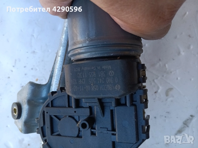 Механизъм с мотор чистачки за VW Passat 5 / Пасат 5, снимка 3 - Части - 51860598