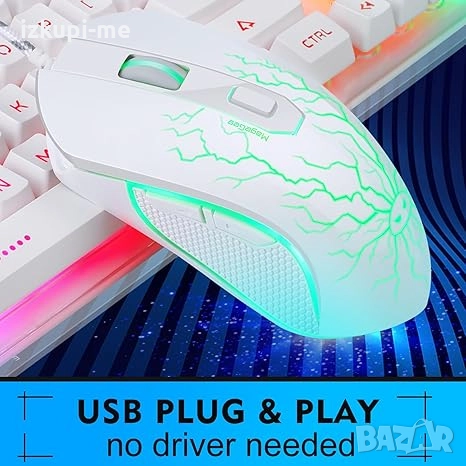 Gaming Keyboard and Mouse Combo, MageGee K1, снимка 3 - Клавиатури и мишки - 52705252