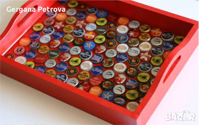 Капачки от бира 50 броя за хоби проекти