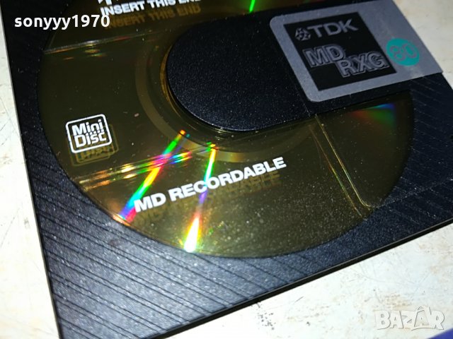 tdk md rxg 80-minidisc germany 1207211035, снимка 3 - CD дискове - 33493251