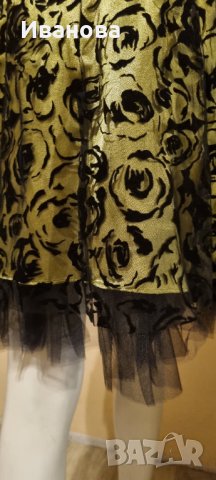 Дамска елегантна рокля уникат, снимка 3 - Рокли - 42979112