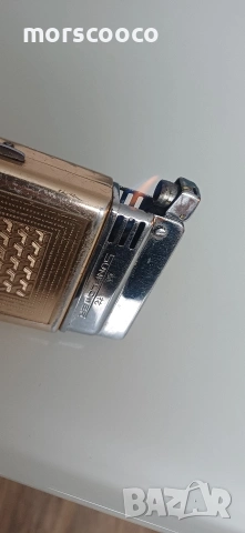 Старинна табакера със запалка , снимка 3 - Запалки - 53575358