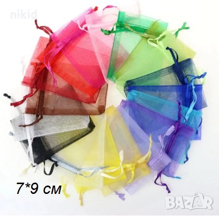 8*9 см подаръчни торбички торбичка от органза тюл за подаръци бижута подаръчета подаръчна торбичка