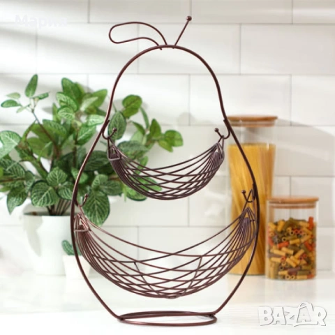 Вертикална фруктиера на две нива, снимка 2 - Аксесоари за кухня - 53169802