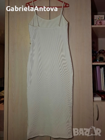Лятна бяла рокля, снимка 4 - Рокли - 51502401