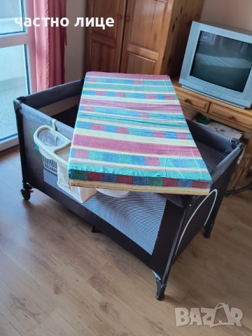 кошара сгъваема с матрак и екстри в Бургас за 35 евро, снимка 8 - Бебешки легла и матраци - 53363678
