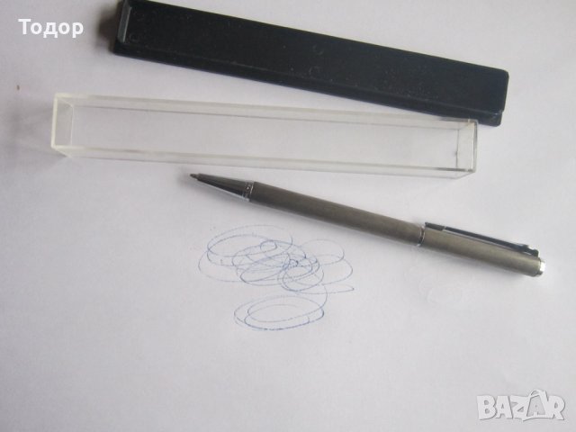 Немски посребрен химикал химикалка , снимка 4 - Колекции - 35216155