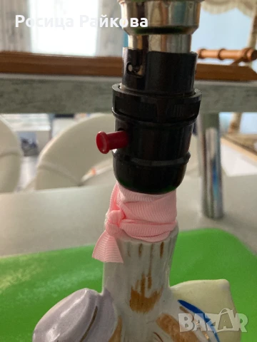 Нощна лампа, снимка 4 - Антикварни и старинни предмети - 50976235