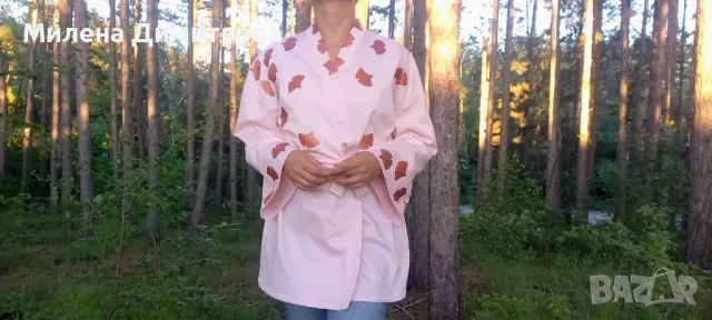 Ръчно рисувани дамски кимона , снимка 2 - Сака - 48883306