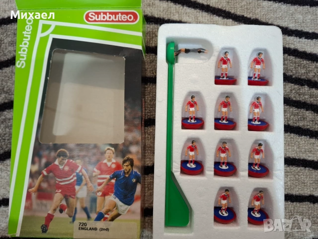 Фигури на футболисти Subbuteo, снимка 3 - Колекции - 53434180