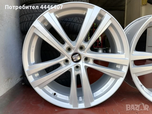Оригинални джанти 19" 5х112 Seat, снимка 7 - Гуми и джанти - 50508420