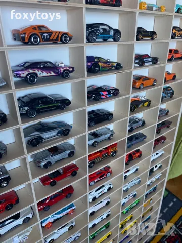 Дървен рафт за съхранение на колички - 90 отделения, 21997, снимка 13 - Други - 46513086