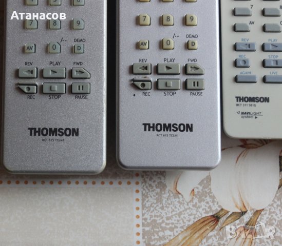 Дистанционно Thomson, снимка 2 - Дистанционни - 43309221