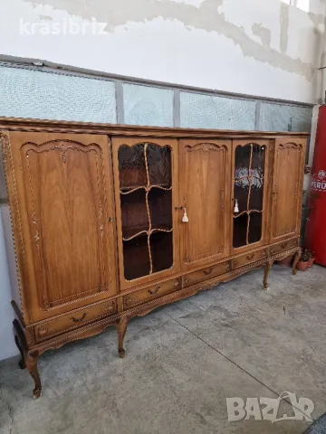 Уникален Масивен Бароков Бюфет-внос от Германия!, снимка 1
