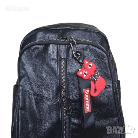 Раница за всеки ден с акцент коте  