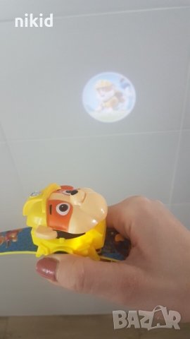 3D детски часовник прожектор с Пес Патрул Paw Patrol Зума Рабъл Чейс Маршал Скай, снимка 7 - Детски - 27276770