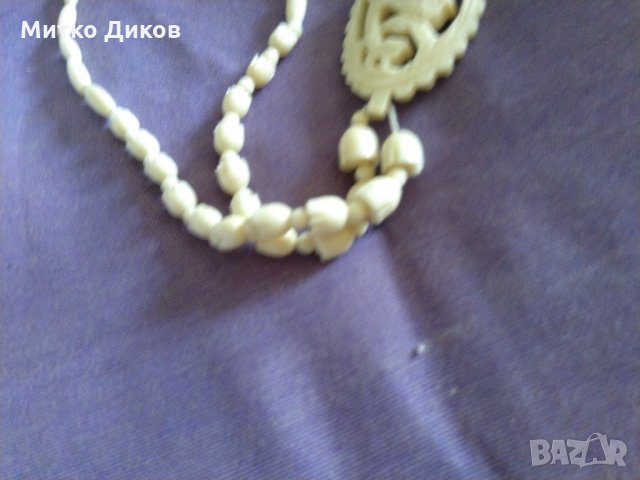 Герданче колие сърни ръчна изработка 36см на 55мм , снимка 6 - Колиета, медальони, синджири - 33555767