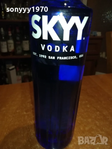SKYY-ПРАЗНО ШИШЕ ЗА КОЛЕКЦИЯ 0811251856, снимка 4 - Колекции - 52344764