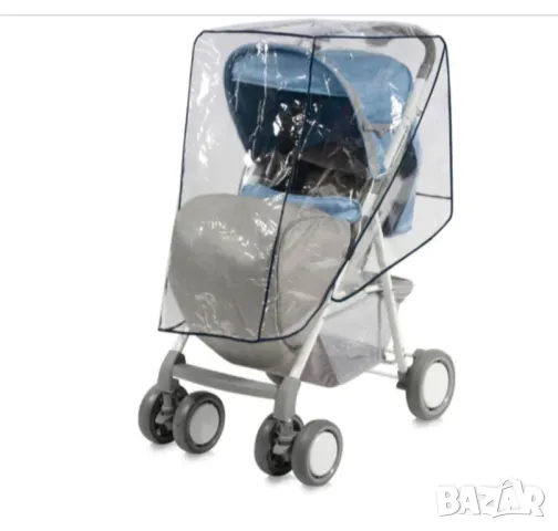 НОВ дъждобран за количка+2 броя комарници нови бял и черен