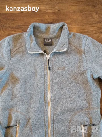 Jack Wolfskin Womens Caribou Altis Fleece Jacket- дамско горнище КАТО НОВО С, снимка 2 - Якета - 48031017